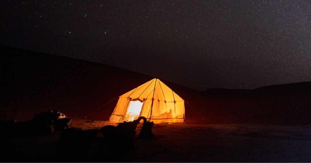 Camping At Lake