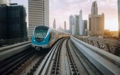 Rail on Metro Dubai