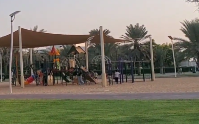 Slides and Swings at Al Safia Park