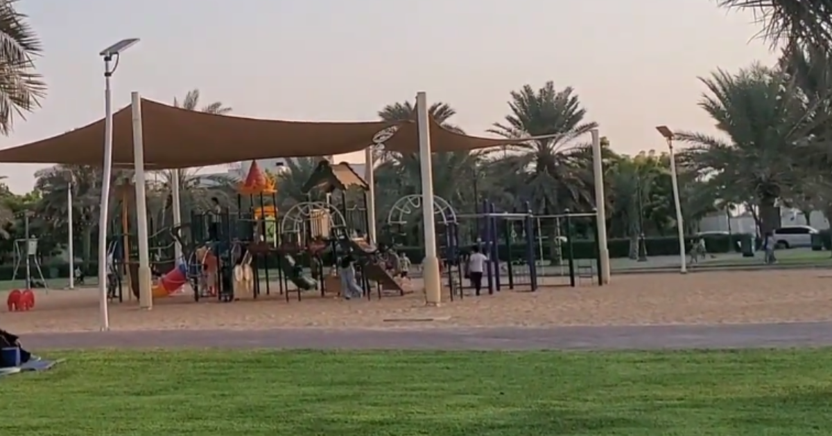Slides and Swings at Al Safia Park