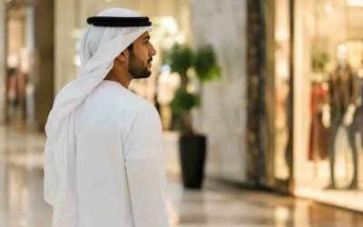 A Man in Shopping Mall