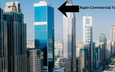 Aspin Commercial Tower sorrounding other buildings