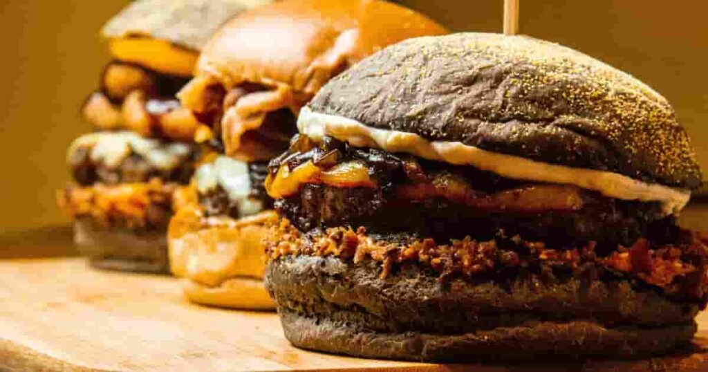 Burger at Restaurant