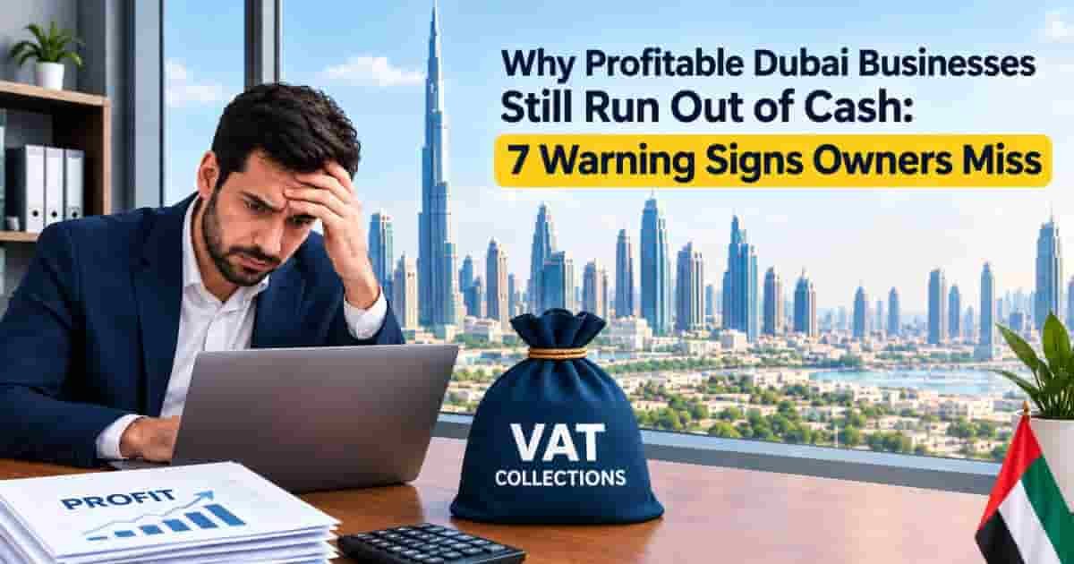Why Profitable Dubai Businesses Still Run Out of Cash: 7 Warning Signs Owners Miss