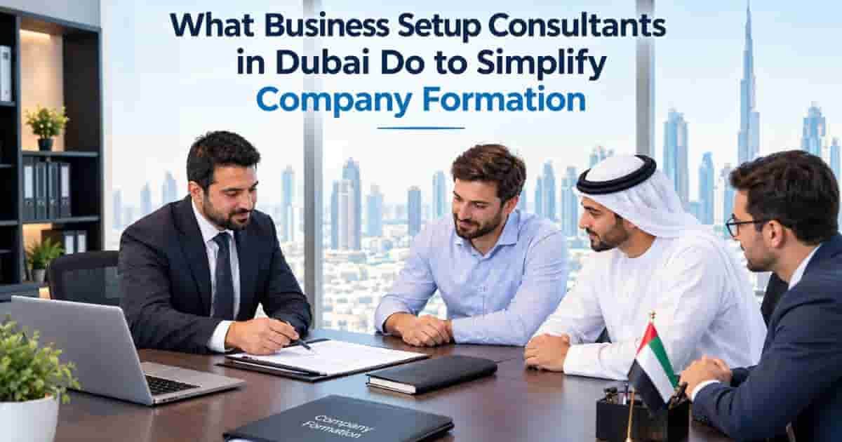 Business Setup Consultants in Dubai Do to Simplify Company Formation